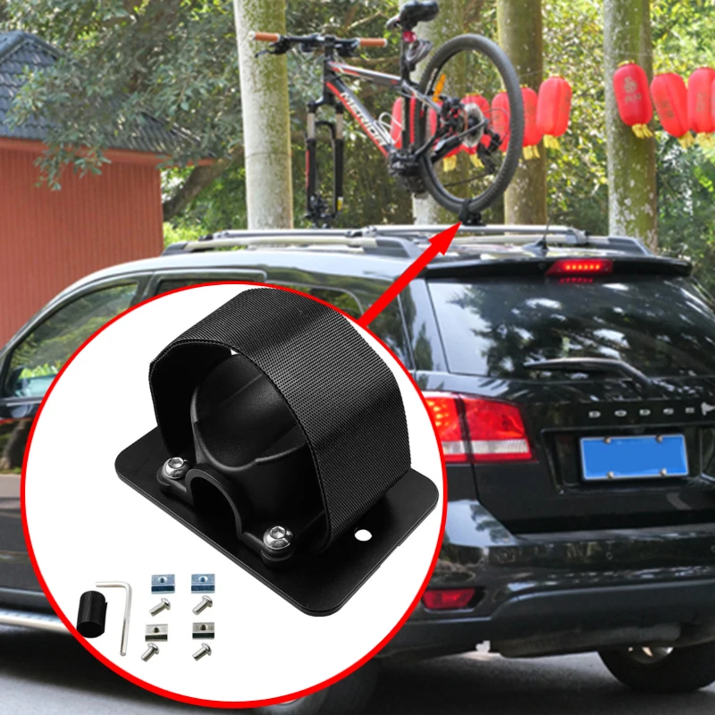 Bike Fork Lock Mount Racks Bicycle Bracket Holder Adapters Car Roof