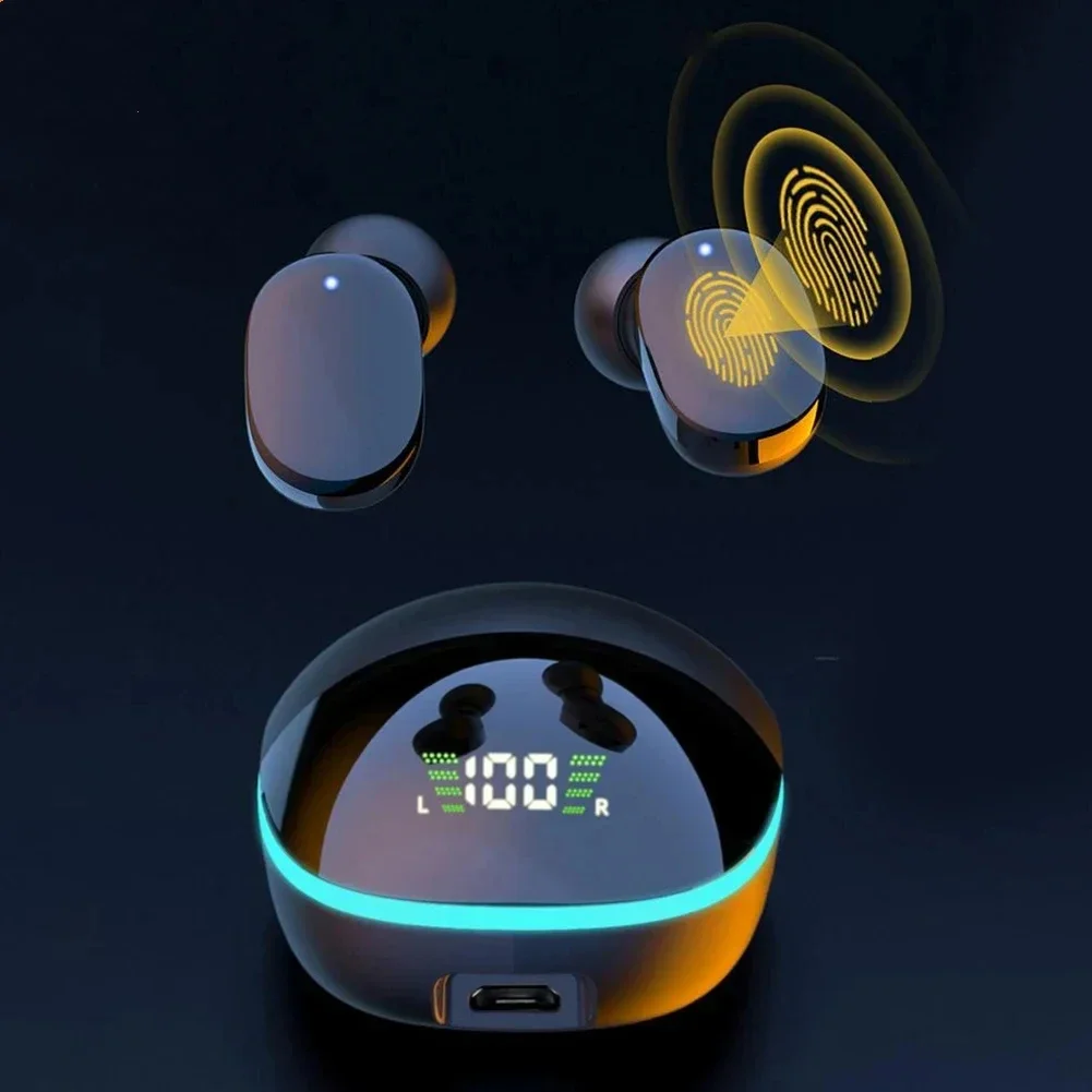Premium Wireless Bluetooth Earbuds – TWS HiFi Stereo Sound with IPX4 Waterproof & Long Battery Life