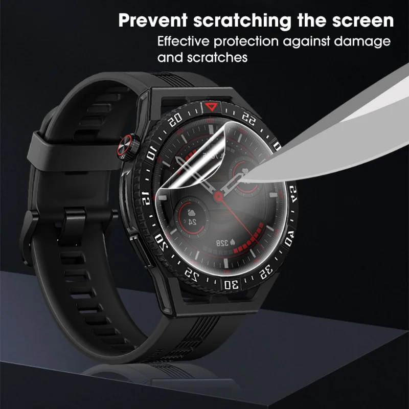 For Huawei Watch GT 3 SE GT CYBER HD Soft Hydrogel Film Transparent Screen Protector for Huawei GT2 3 Pro 42/43/46MM Not Glass