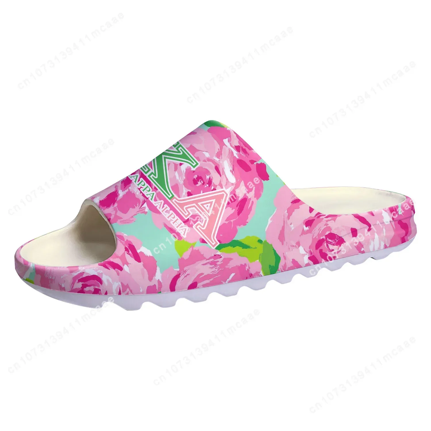 Alpha Sorority AKA 1908 Soft Sole Sllipers Home Clogs Kappa Alpha Step On Water Shoes Mens Womens Teenager Custom Sandals