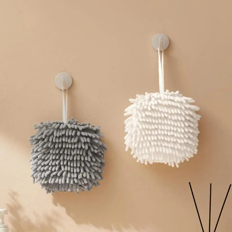 

Hanging Chenille Hand Wipe Kitchen Hand Towel Absorbent Microfiber Dish Drying Towel Quick Dry Soft Washcloth For Kitchen Supply