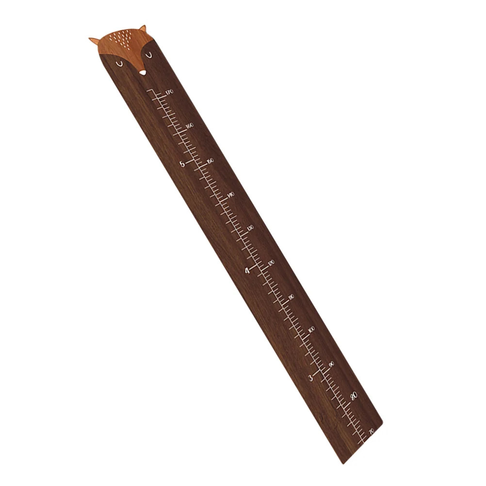 

Children's Room Decoration Height Measurement Growth Chart for Wall Flip Wooden Ruler Kids