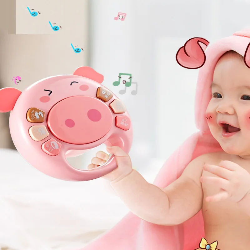 

Musical Baby Toys Educational Instruments Toys 12-18M Kids Hand Clapped Drum Music Instrument Toy For Toddlers 1-3 Birthday Gift