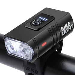 High-Performance LED Bike Light with Type-C Charging and 6 Modes (BK02)