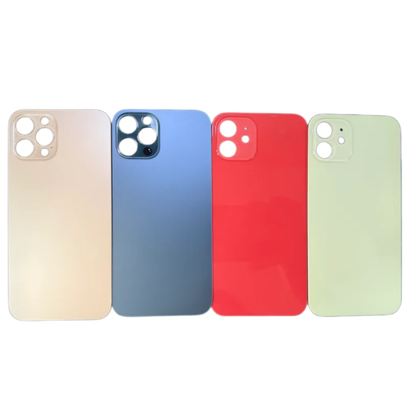 Premium Rear Back Glass Replacement - Solid Color Back Cover