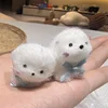 Stress Relief Toys New Kawaii Mini Puppy Lamb Handmade Silicone Pinch Squeeze Props Adult Children Birthday Gift Squishy Toy 2