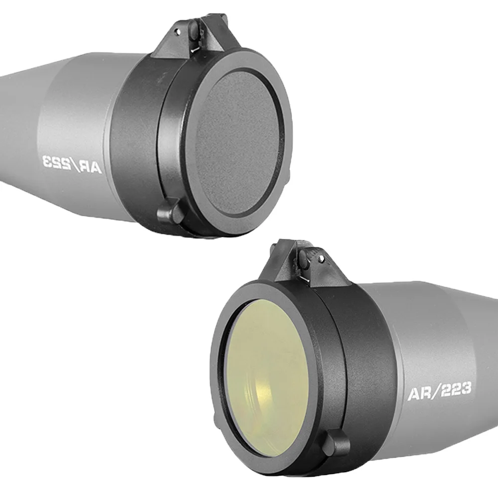 スコープ ブラック 大口径 フリップアップキャップ付き Amazon.co.jp: DONGKER スコープレンズカバー、25.5mm-69mm