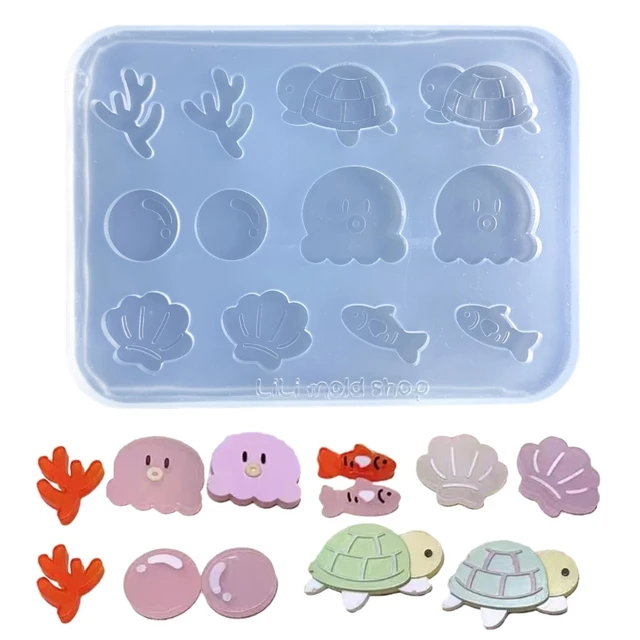 Resin Shaker Fillings Mold Japanese Resin Epoxy Molds for QUICKSAND Casting  Mold - AliExpress