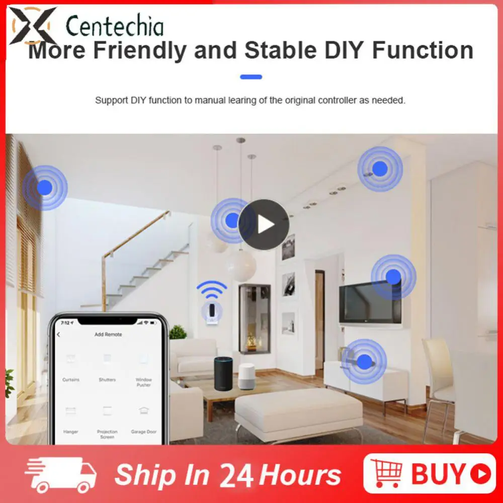 Tuya Usb Ir + Rf Controller Per Tv Rf Fan/Light/Telecomando Controllo Vocale Funziona Con Amazon Alexa Assistant