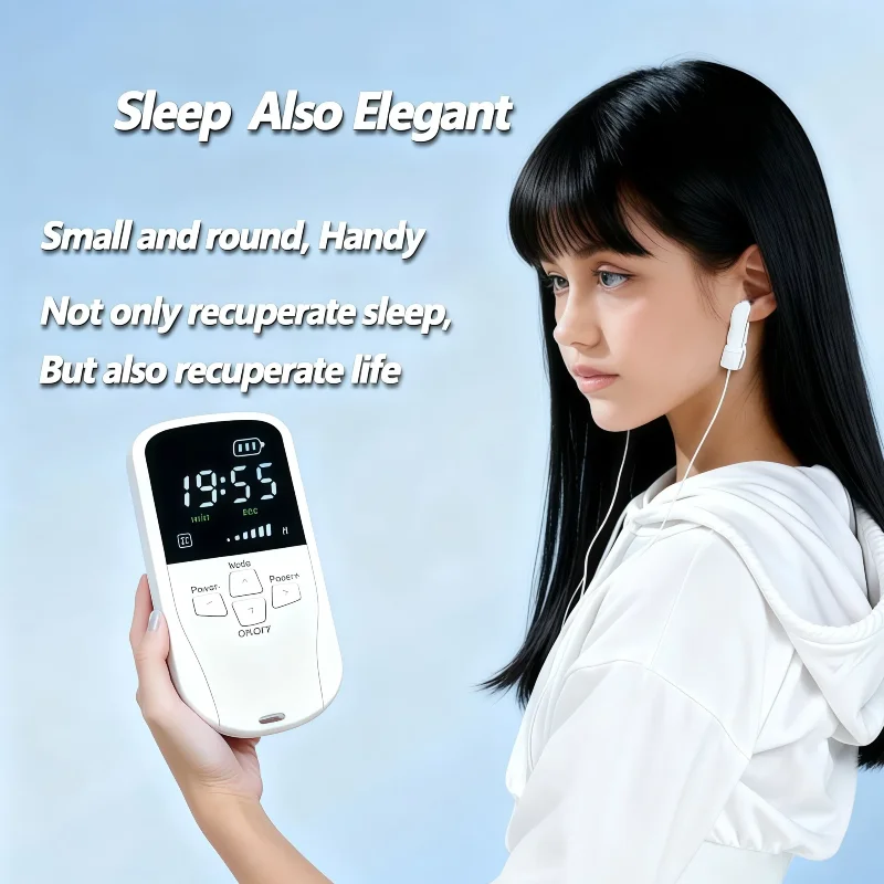 CES Cranial Electrotherapy Stimulation Device for Insomnia Sleep Anxiety and Depression Relief Treatment