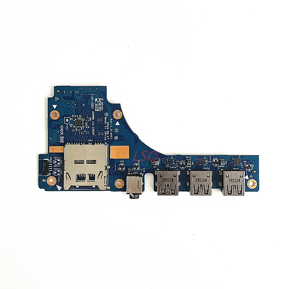 

LS-C553P для DELL Precision 7710 звуковая плата USB 100% ТЕСТ ОК