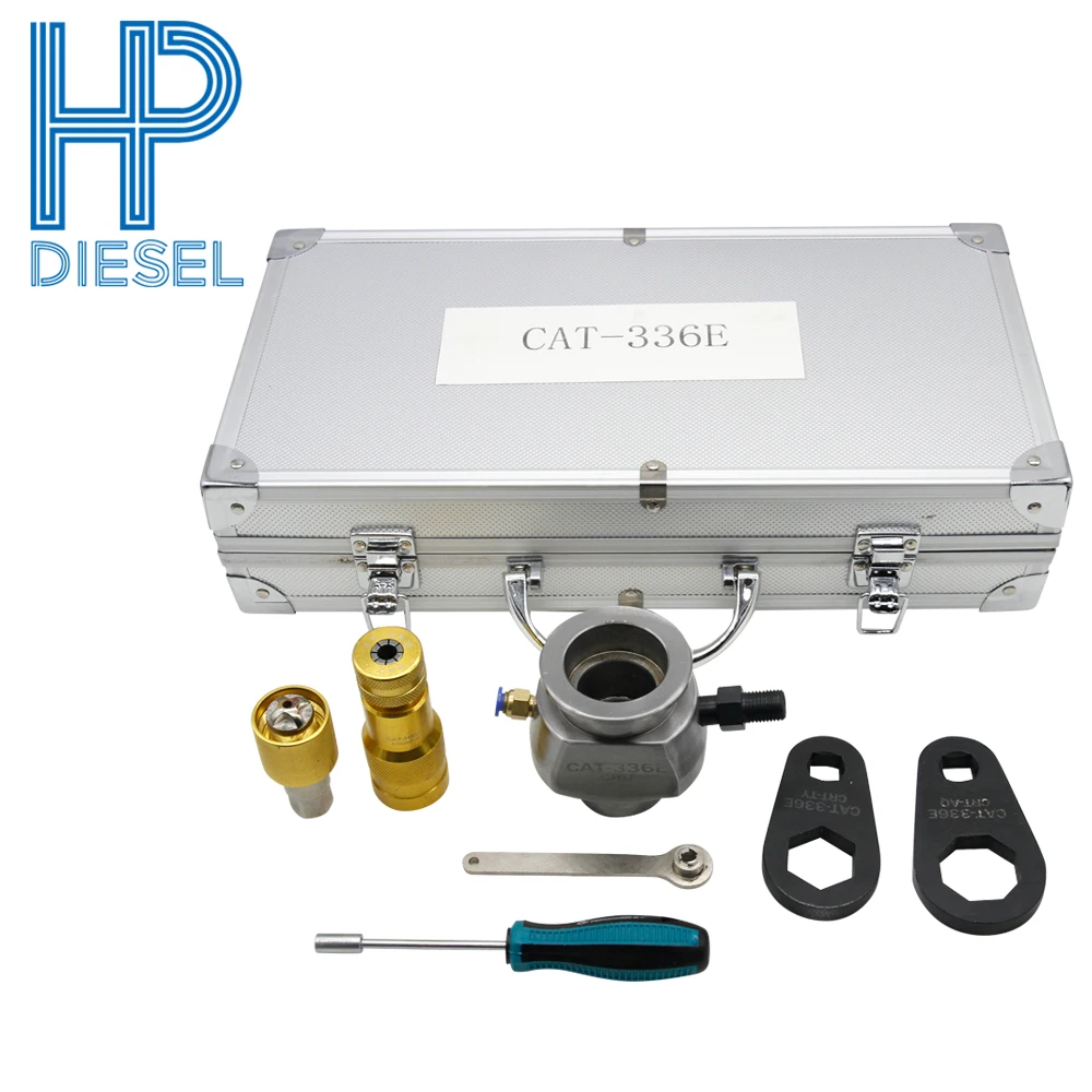

Common rail fuel injector repair kits caterpillar 320D 336E injector removal measurement tools
