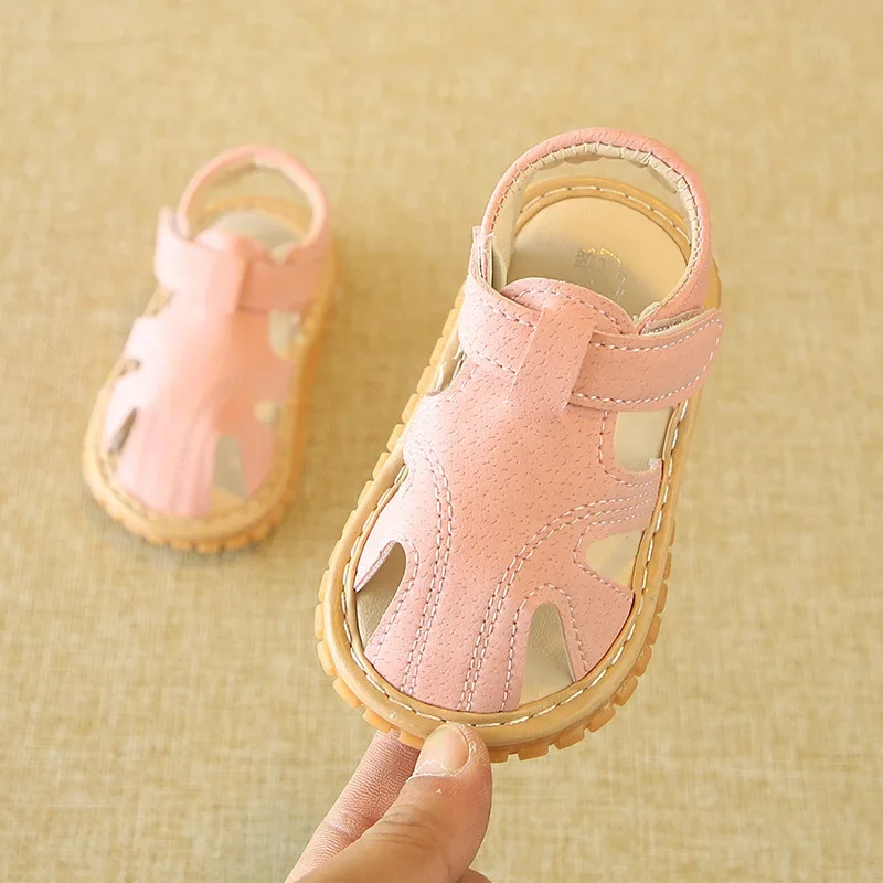 Baby sandals Baby Sandals Toddler Boys First Walkers Newborn Girls First Shoes Indoor Soft Sole Infant Sandals Summer Beach