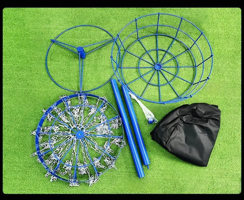 Professional Throwing Disc for Golf Game Flying Disc Camping Outdoor Equipment Team Building Competitive Basket 24 Chain Plastic