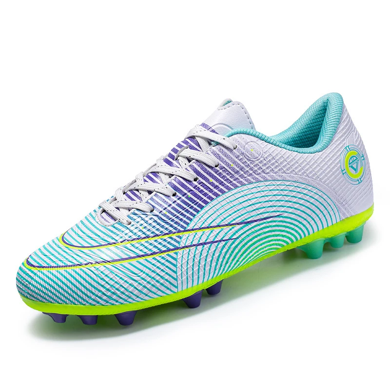 

2022 New Football Boots AG/SG Breathable Cleats Unisex Outdoor Grass Match Soccer Training Sports Shoes Women Men Sneakers