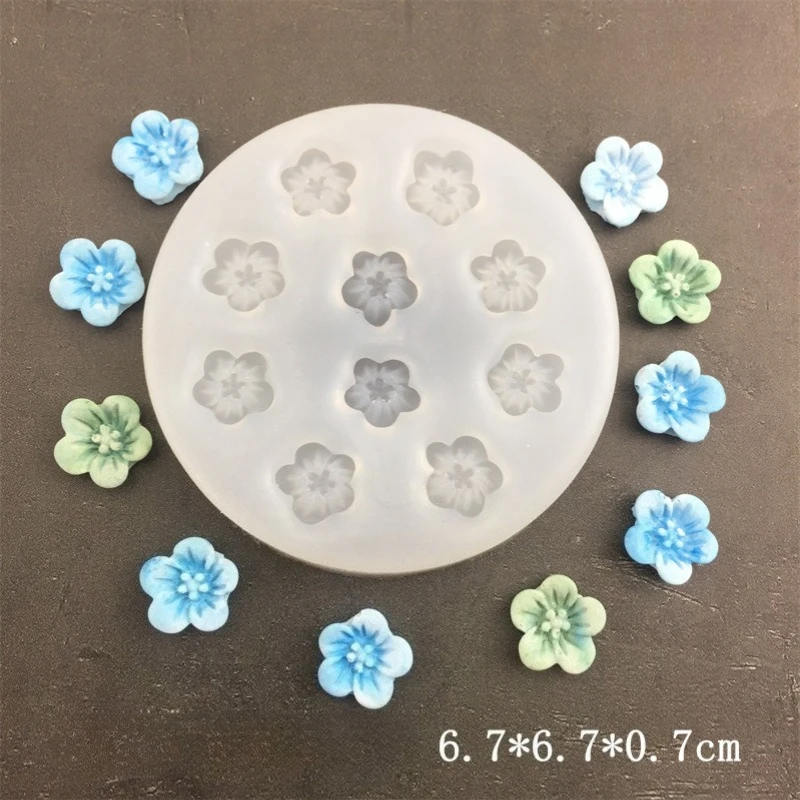 Flower Daisy Silicone Sugarcraft Mold for Cupcake Fondant, Resin, Candy, Chocolate, and... - SKU FSSM2047 - UGI Packaging