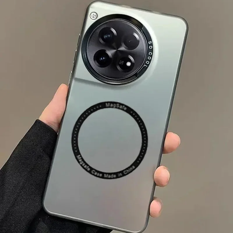 Matte Magnetic Wireless Charging Hard Case