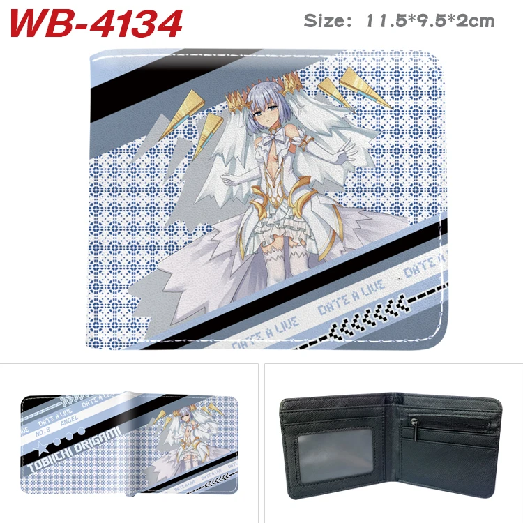 Anime DATE A LIVE Männer Geldbörsen Cartoon Tokisaki Kurumi Kurze Frauen Geldbörse mit Münzfach – Detail 21