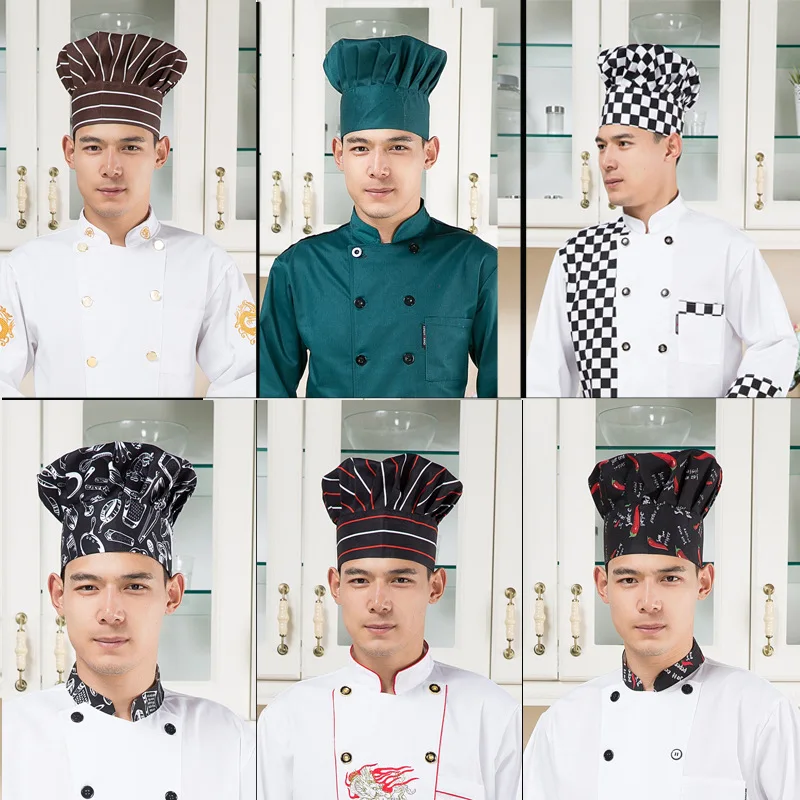 Novel Dingheng Hotel Work Chef Cap Catering Restaurant Chef Cap New Pastry