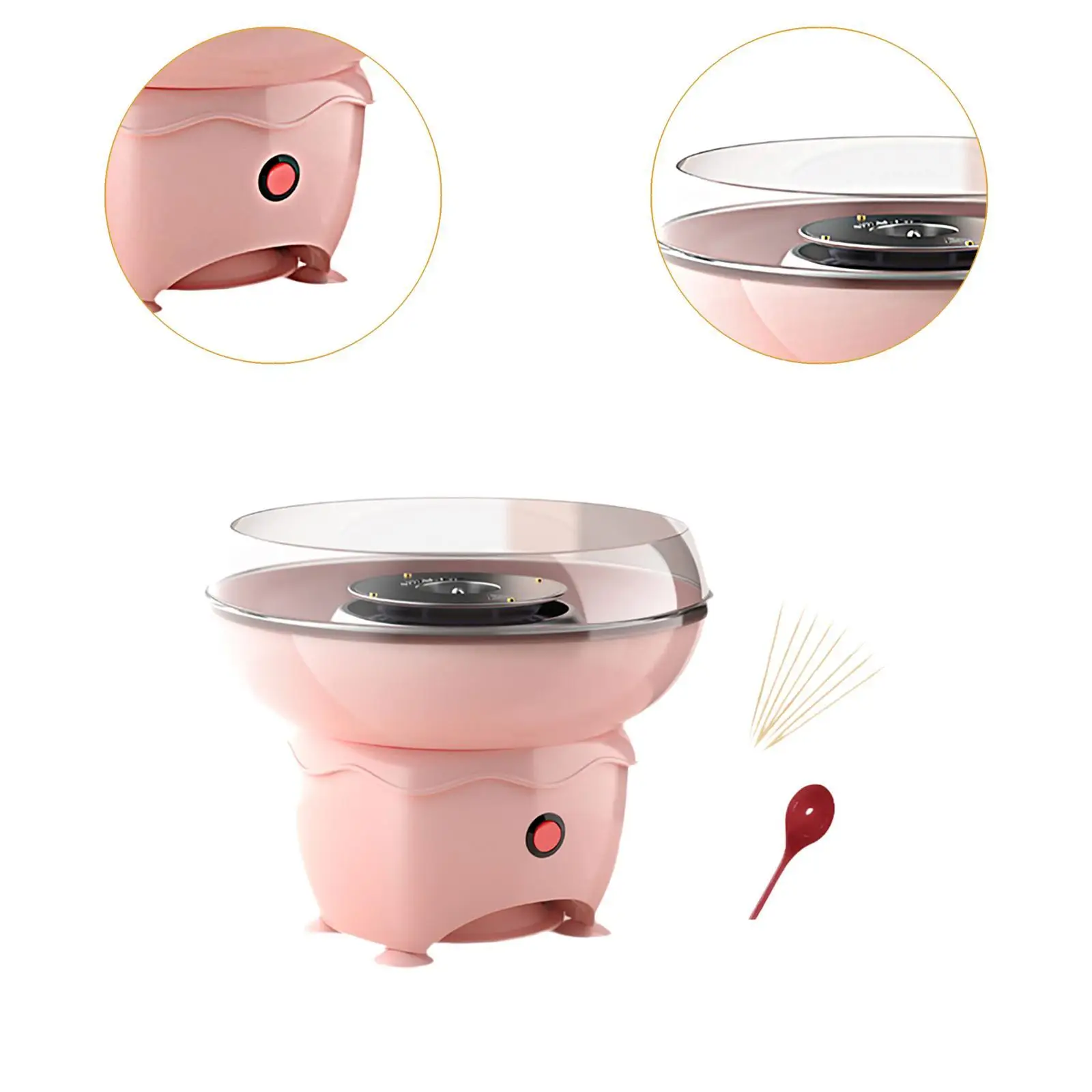 Candy Machine Portable Candy Floss Maker for Festival Kids Birthday Carnival