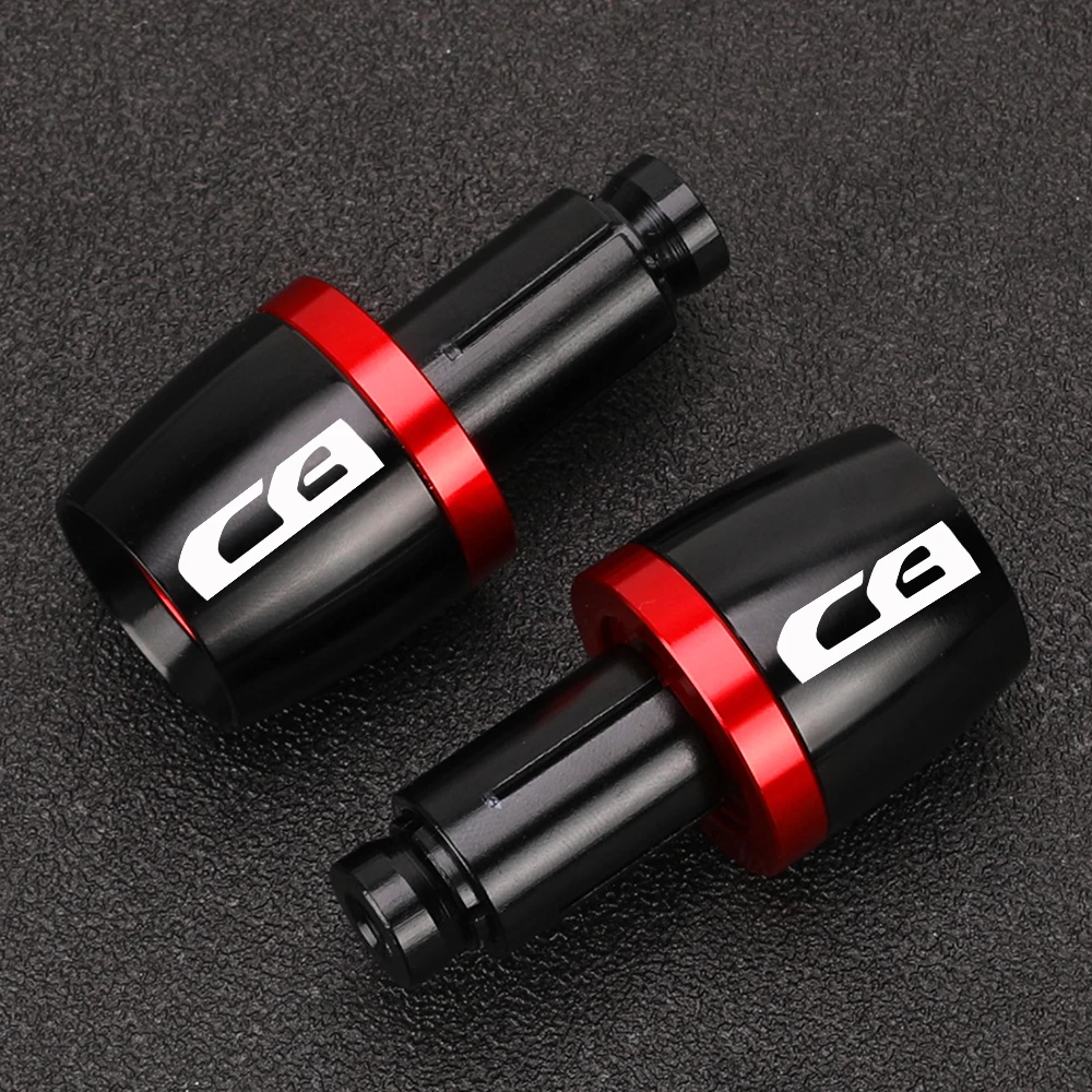 

For HONDA CB CBF 125 150 250 300 400 599 600 HORNET Motorcycle 22mm Handlebar Grips Bar Ends Cap Handle Counterweight Plug