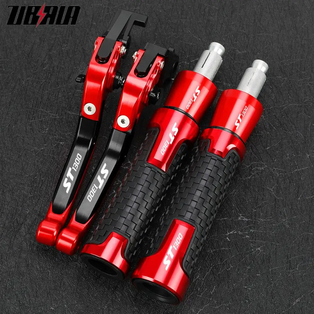 

Motorcycle For Honda ST1300 Accessories ST 1300 2008-2012 Brake Clutch Levers Handlebar Handle Grips Ends Slider Accessories
