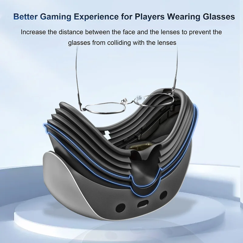  APEXINNO Upgraded Head Strap Cushion Pad for psvr2 PS5 VR  Headset Head Strap Accessories, ps vr2 Head Strap Foam Pad Replacement  Compatible with PlayStation VR2 : Video Games