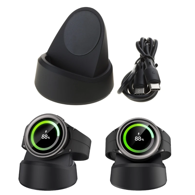 

Smartwatch Magnetic Charger Stand Dock Bracket For Samsung Galaxy Watch 6 5 4 3 USB Charging Cable Holder Power Adapter Base