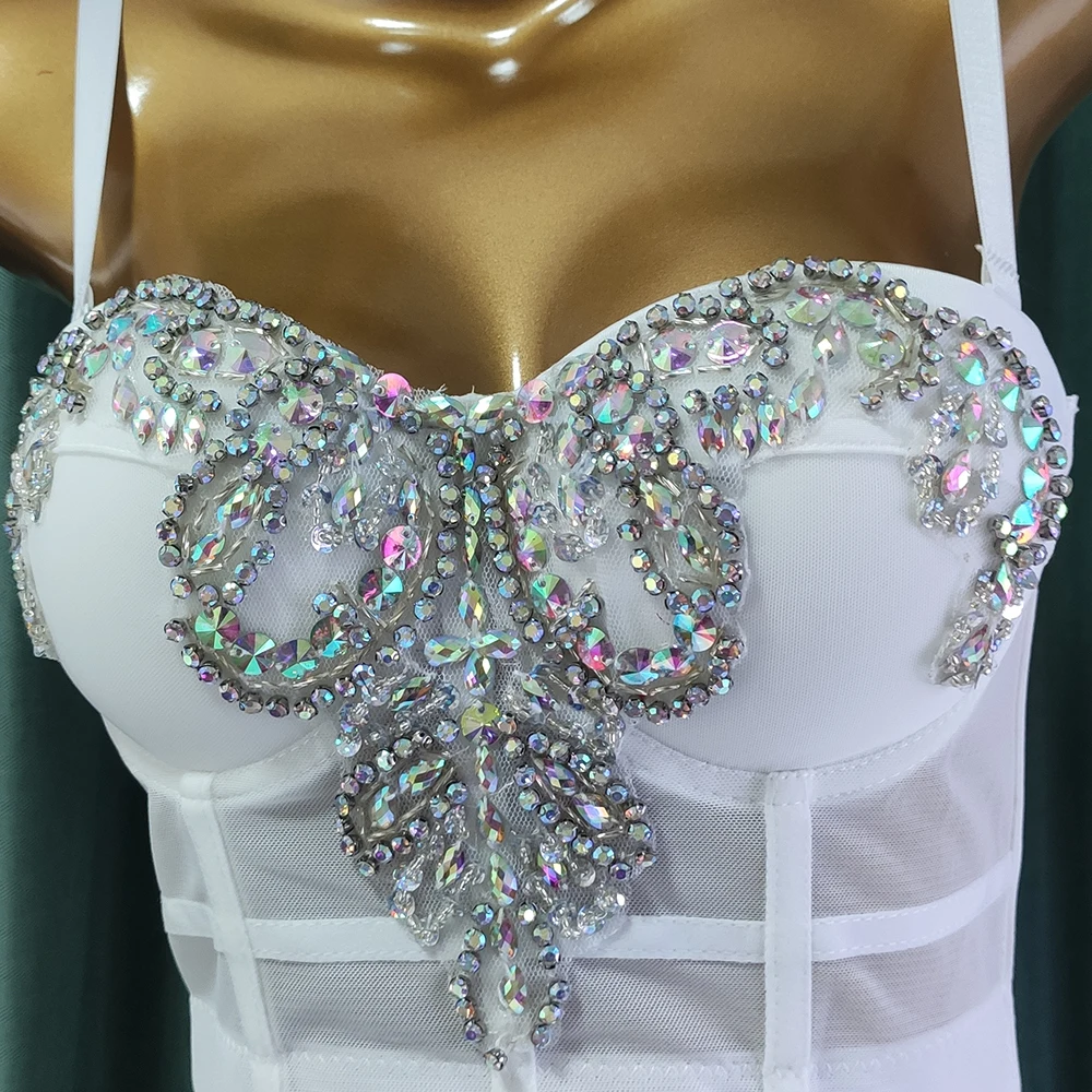 blinged out corset tops