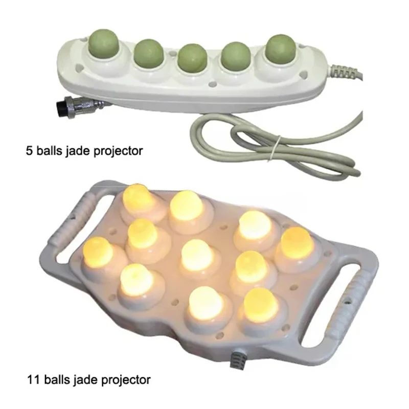 Massage Tables Bed Electric Full Body Massage table Acupressure Thai Jade Roller 3