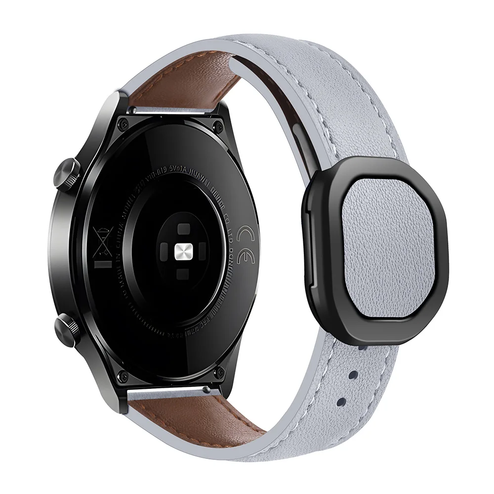 ساعة سامسونج جالاكسي من الجلد ، سوار مغناطيسي ، سا...