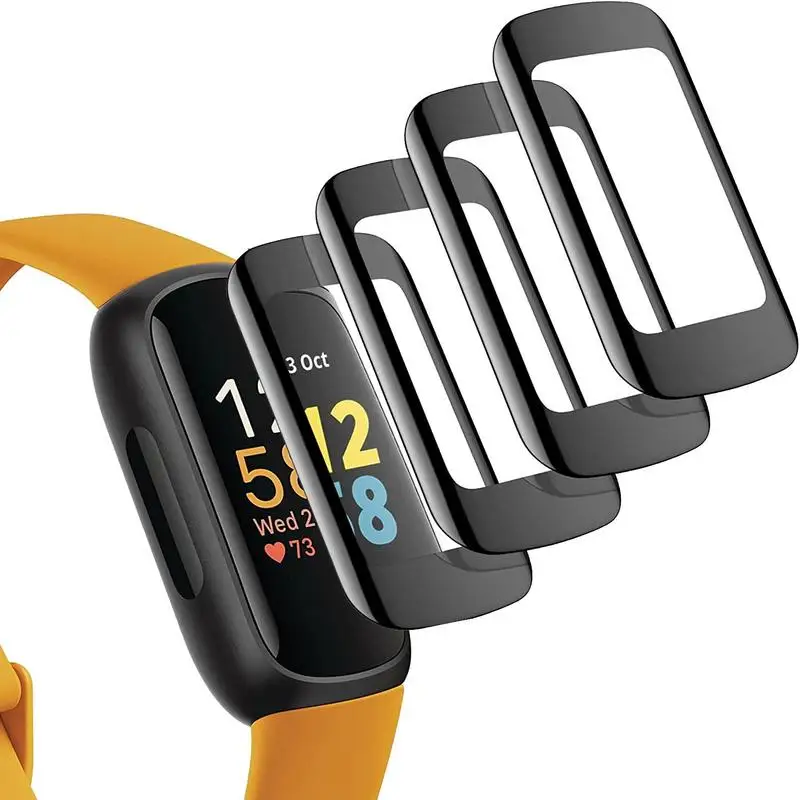 Smart Watch Screen Film Per Fitbitinspire 3 Pet Antiscivolo Edge Cover Full Screen Protector Forinspire 3 Smart Watch Screen