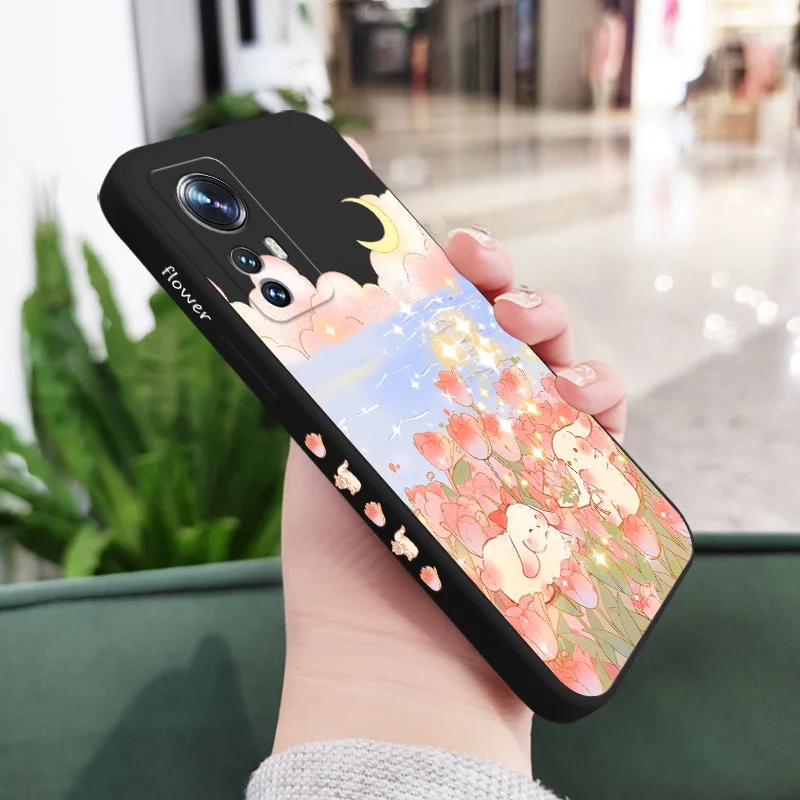 Fairy Rabbit Glossy Phone Case with Enhanced Durability
