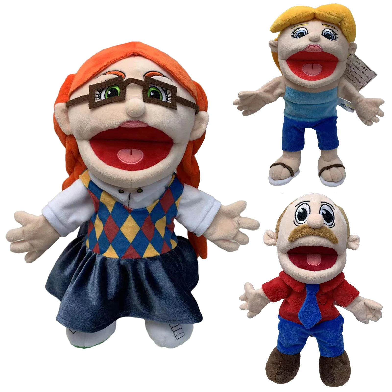 Marioneta De Mano De Papá Noel - Juguete Navideño Para Niños, Títere De Dedo Divertido