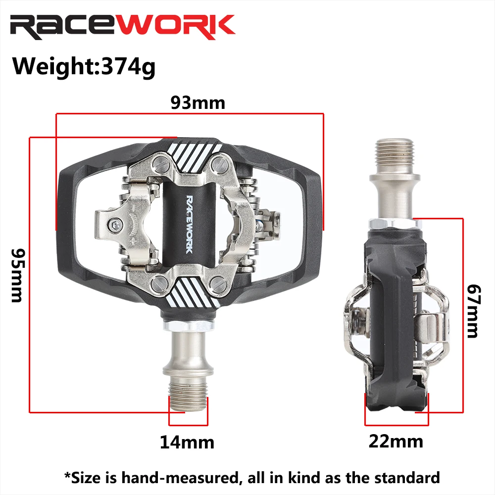 RACEWORK M8020 ペダル MTB セルフロックペダル SPD システム