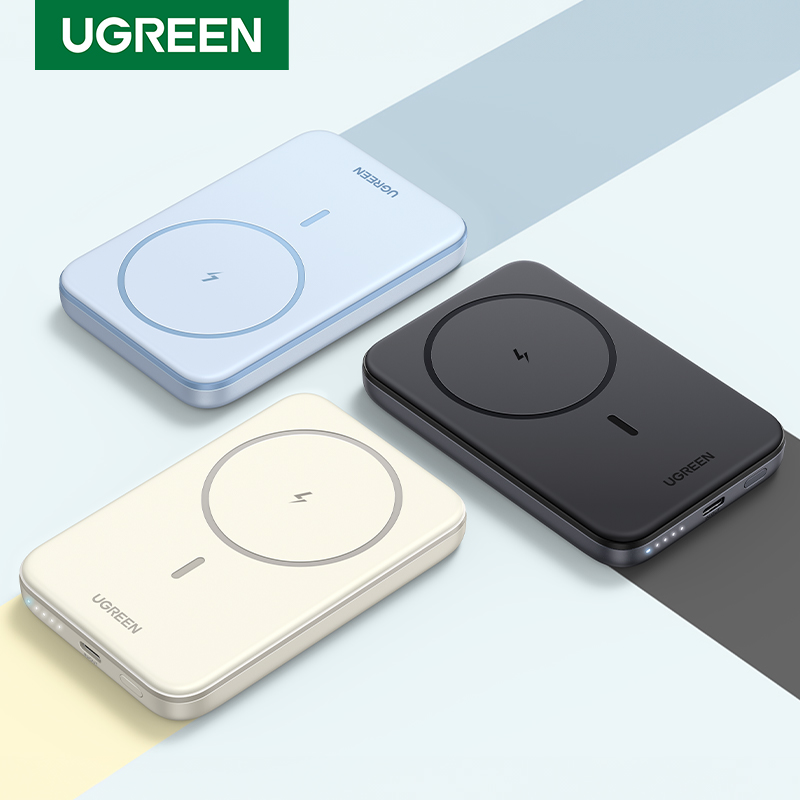 ãUAãUGREEN PD20W Power Bank Magnetic 10000mAh Portable Wireless Fast Charging PowerBank for Magsafe for iPhone 15 Pro Max 16 Pro