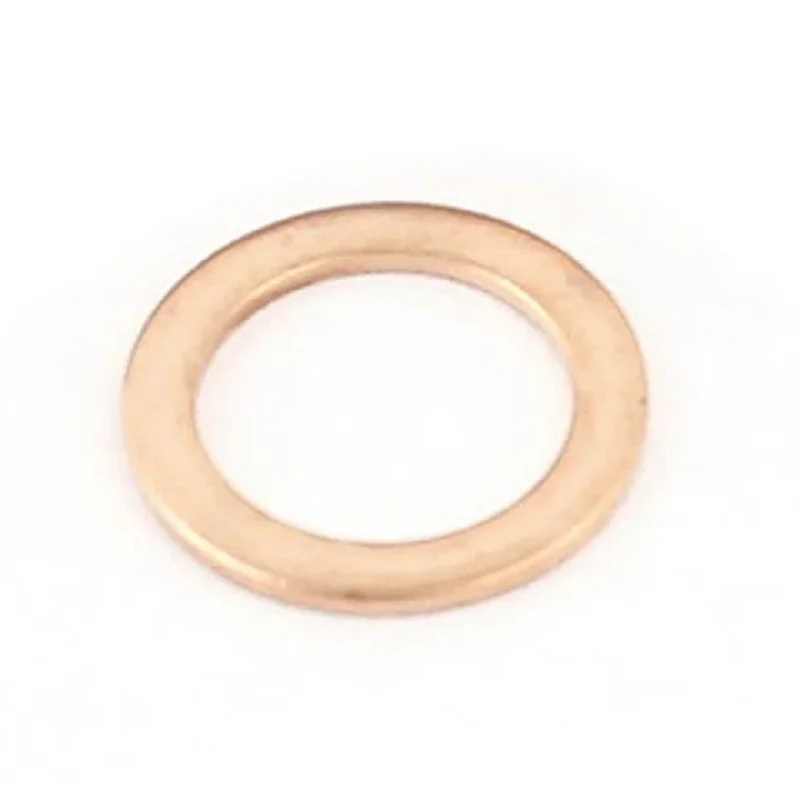 Copper Washer Seal Spacer Seal 10mm x 14mm x 1mm 20 pcs for Piping Electronics Household Products and Biomedical Applications copper washer set copper washer washer gasket washer seal set copper washers