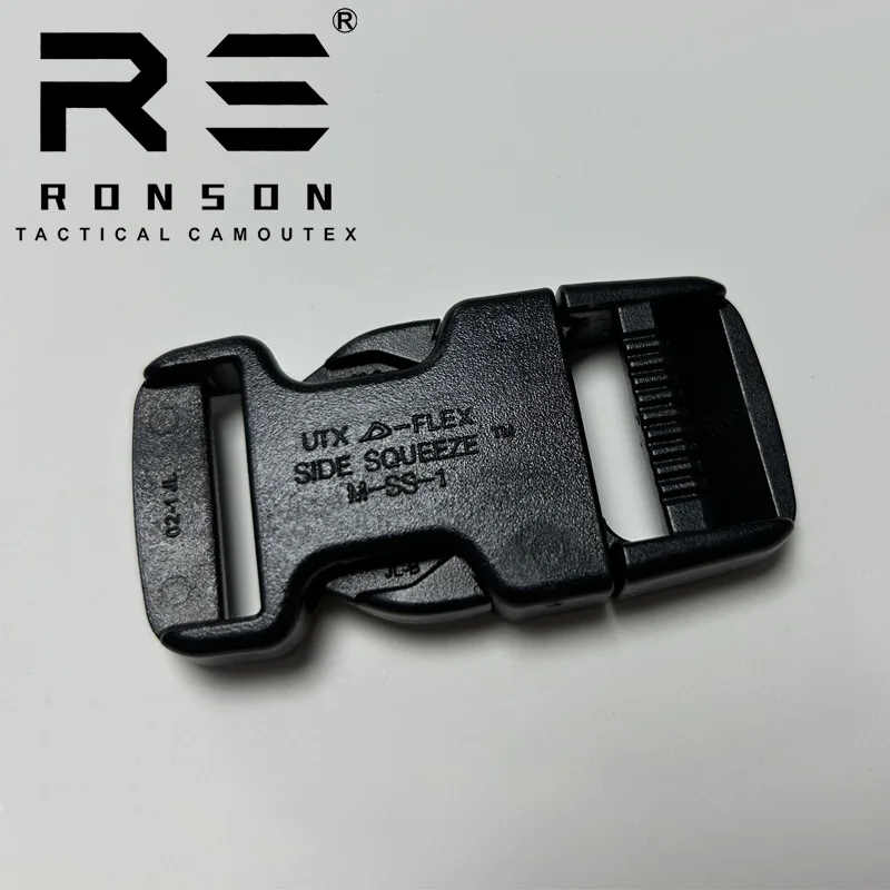Ronson Tactical Backpack Waist Bag Parts thickened buckle Plastic Quick Side Release Tactical Belt Buckle