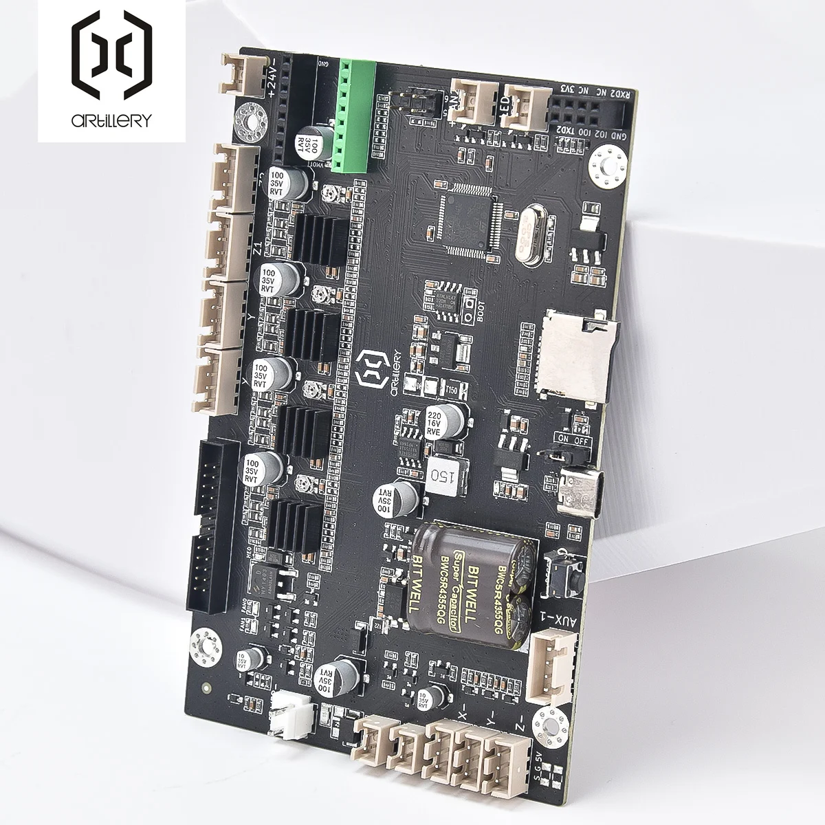 포병 Sidewinder x3Plus/Pro에 사용되는 3D 프린터 오리지널 마더보드, 무음