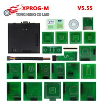 Newest XPROG-M V6.26 Add New Authorization V5.55 X-PROG M Metal Box XPROG ECU Programmer Tool X Prog M V6.26 Full Adapters 1