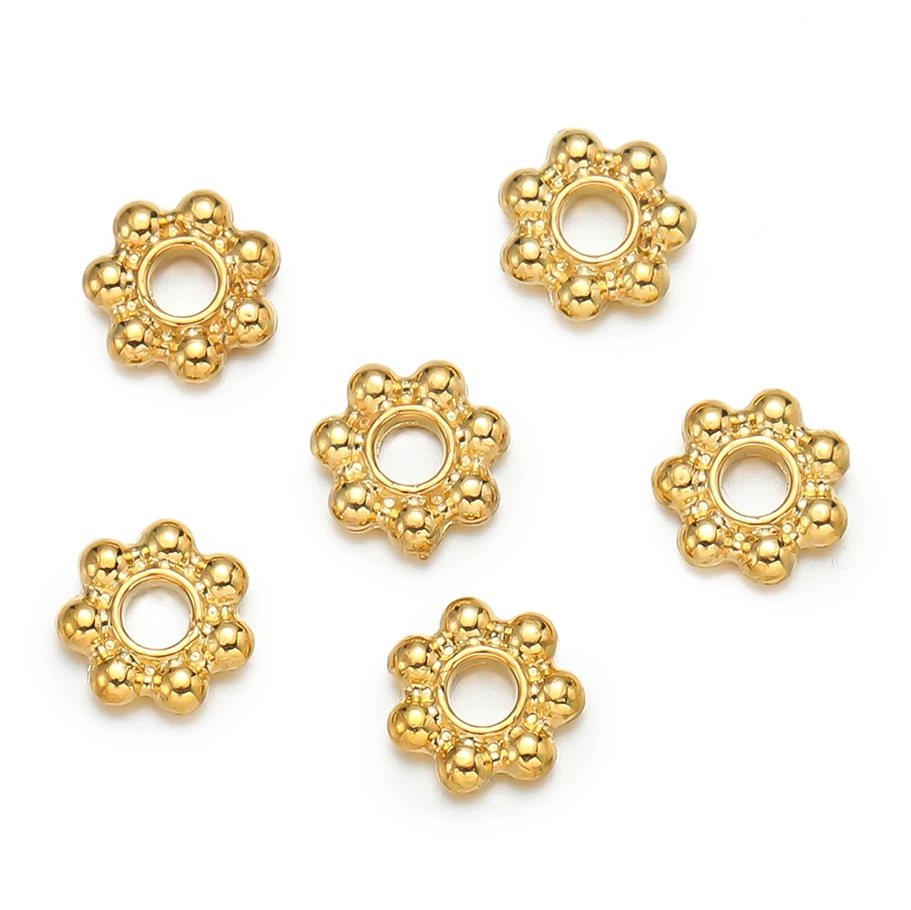 Flower Spacer Beads Daisy 5