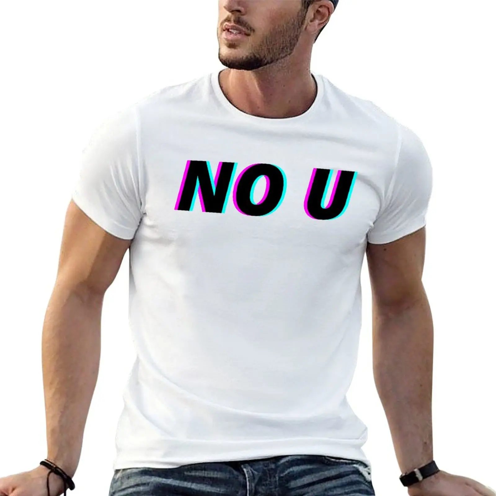 

NO U T-shirt Blouse sports fans anime oversizeds designer t shirt men
