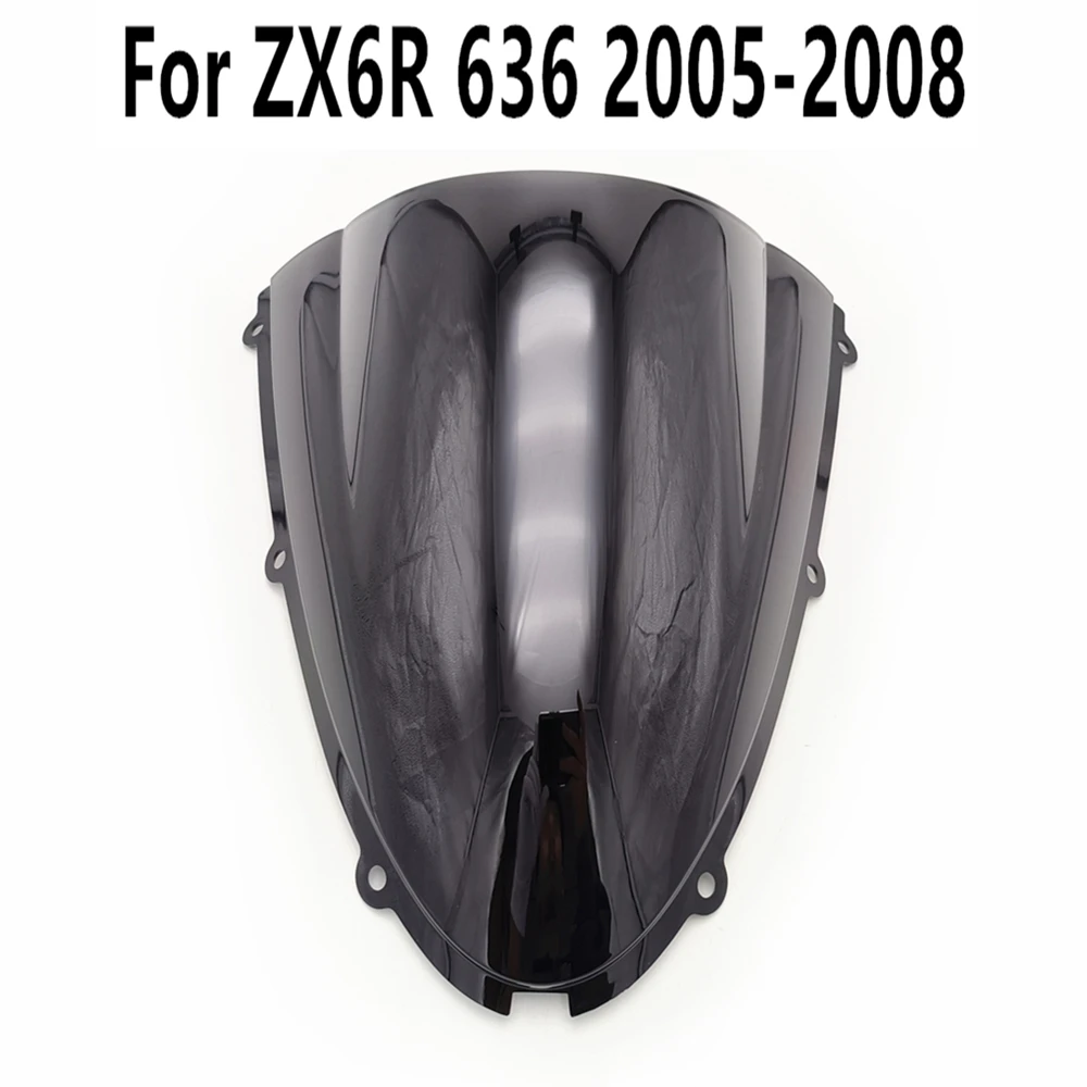 

Высококачественный ветровой дефлектор для ZX6R ZX 6R 636 2005-2006-2007, прозрачный спойлер на лобовое стекло