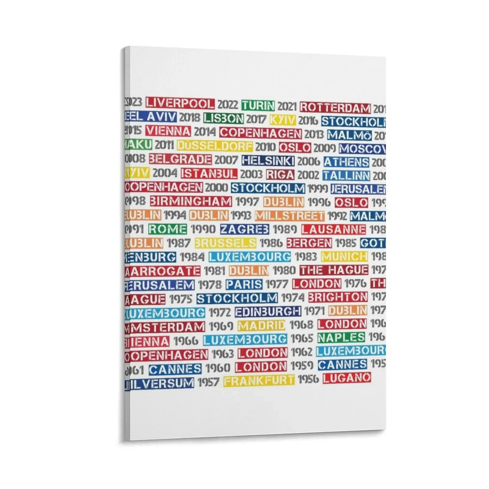 

ESC: Host Cities Canvas Painting paintings wall decor wall art canvas painting canvas wall decoration