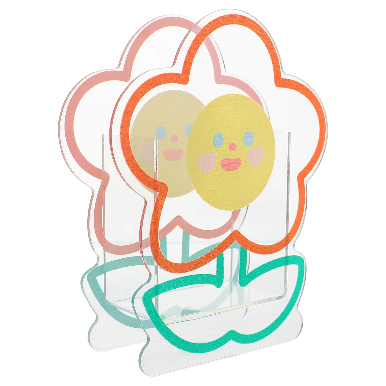 

Контейнер для канцелярских принадлежностей из акриловой смолы в форме цветка