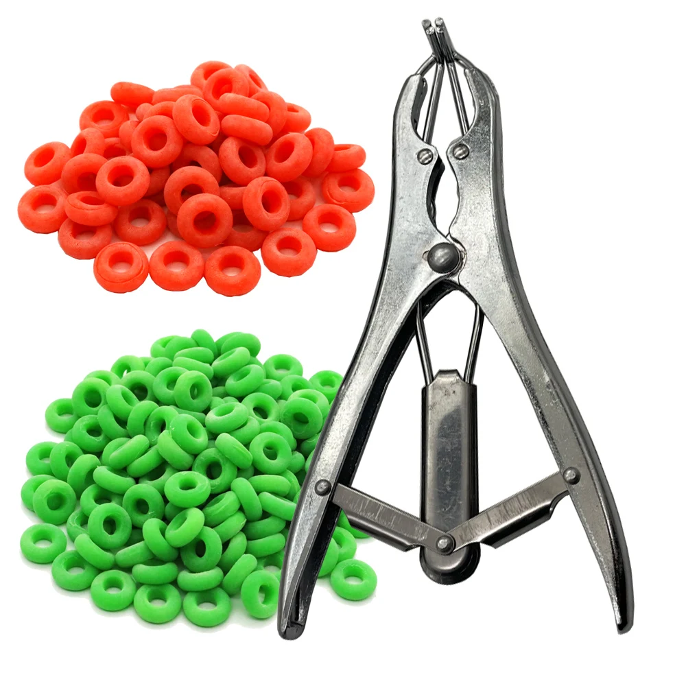 Animal Castration Tools Animal Cutting Tools Goat Castrate Emasculate Pliers Tail Cut Pig Sheep livestock Expansion Castration Forceps 1Set