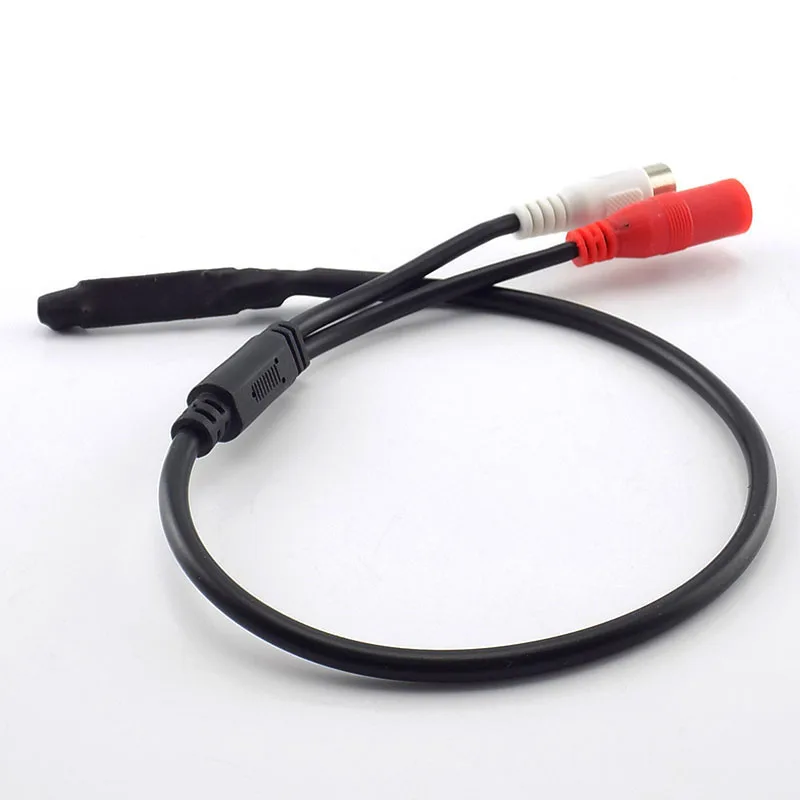 Sistema di videosorveglianza CCTV DC 12V con microfono audio e ingresso di alimentazione RCA per telecamere di sicurezza. C5 - immagine 2