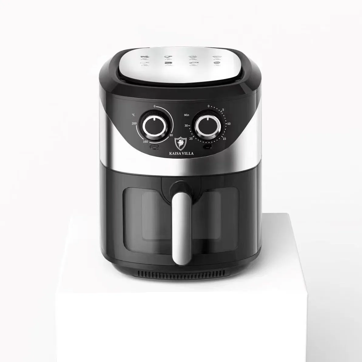 multi-functional French fries, electromechanical oven, window-accessible household smart touch fryer 3