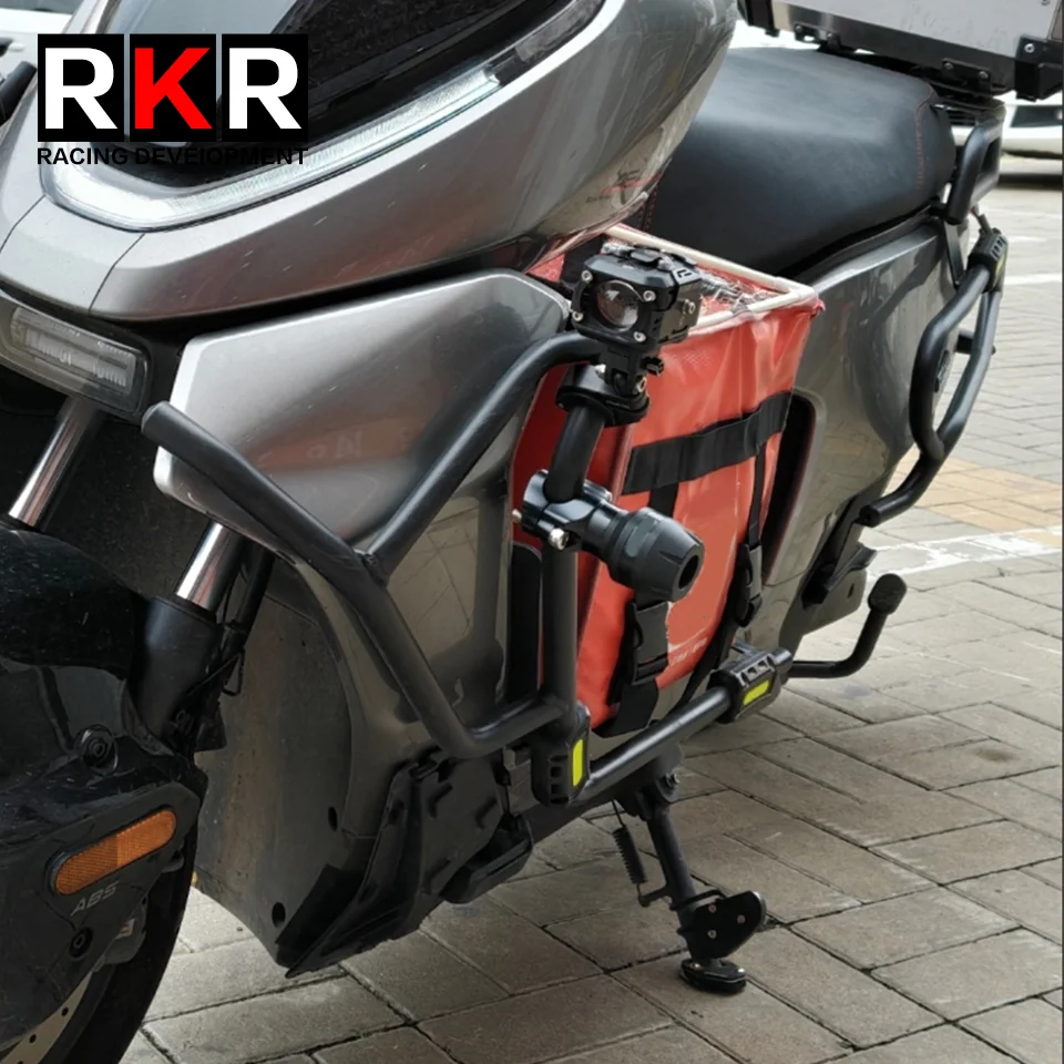 ZONTES 368G 오토바이 액세서리 클램프 크래시 바 CNC 바디 프레임 슬라이더 충돌 방지 장치 범용 낙상 보호 장치