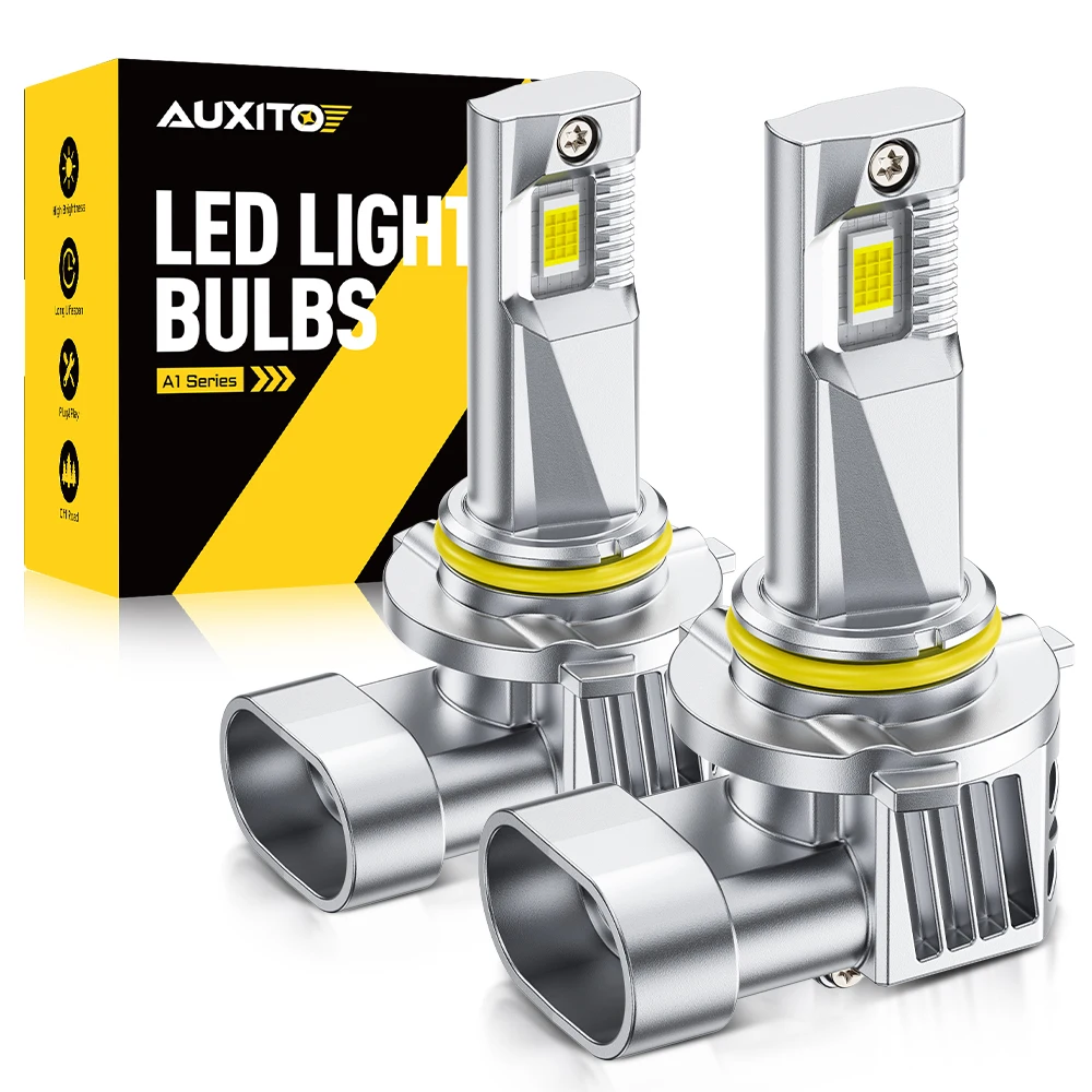 AUXITO 2개 12000LM 9005 HB3 LED 헤드라이트 전구 하이빔 6500..